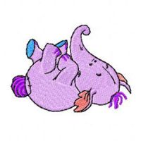 Heffalump small 1 embroidery design