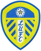 Leeds United A.F.C. logo embroidery design