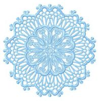 Lace doily 5 embroidery design
