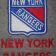 New York Rangers logo design embroidered