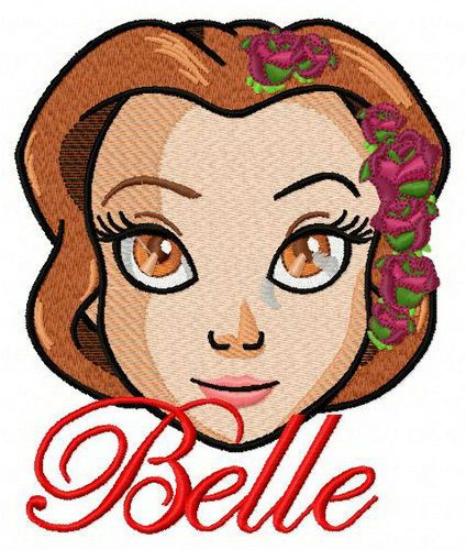 Fancy Belle 4 machine embroidery design