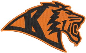 Kennewick High School logo embroidery design