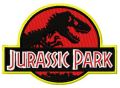 Jurassic Park logo embroidery design