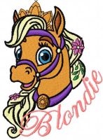 Blondie 4 embroidery design