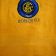 Yellow embroidered towel Inter Football Club logo