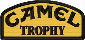 Camel Trophy Logo embroidery design