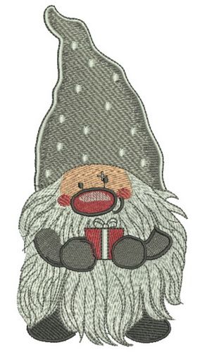 Dwarf machine embroidery design