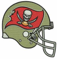 Tampa Bay Buccaneers 2014 helmet embroidery design