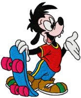 Baby Goofy embroidery design