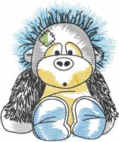 Orangutan embroidery design