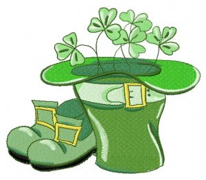 Happy St. Patric's Day 2 embroidery design