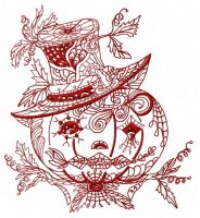 Halloween party 3 embroidery design