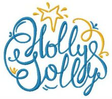 Holly Jolly star