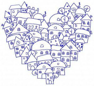 Heart of the city 3 embroidery design