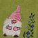 Christmas Dwarf embroidery design