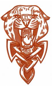 Wild cheetah 3 embroidery design