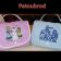 Frozen sisters and superheroes embroidered on bags