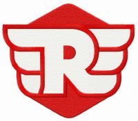 Royal Enfield secondary logo embroidery design