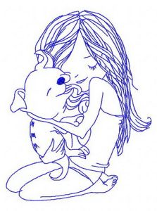 My puppy 4 embroidery design