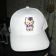 Hello kitty design on cap embroidered