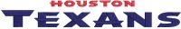 Houston Texans wordmark logo embroidery design