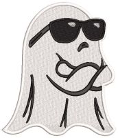 Swagger ghost embroidery design