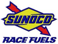 Sunoco logo embroidery design