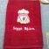 Liverpool football club logo embroidery design on towel