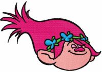 Princess Poppy 3 embroidery design