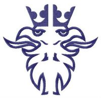Scania's griffin embroidery design