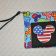 Patriotic Mickey Mouse design on bag embroidered