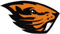 Oregon State Beavers Logo 2013 embroidery design