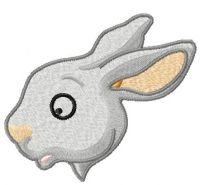 Rabbit free embroidery design