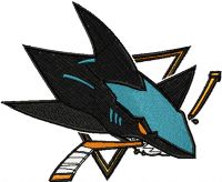 San Jose Sharks Logo embroidery design