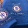 Embroidered Chelsea Football Club logo design on towel