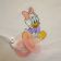 Little Daisy Duck embroidery design on babywear