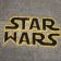 Star Wars logo embroidery design on t-shirt