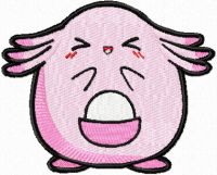 Cute Pokemon embroidery design