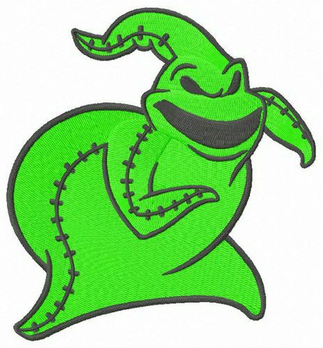 Oogie Boogie machine embroidery design