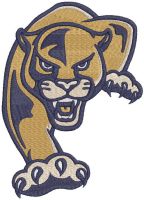 FIU Panthers Secondary Logo embroidery design