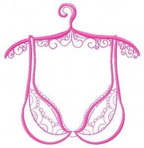 Bra 2 embroidery design