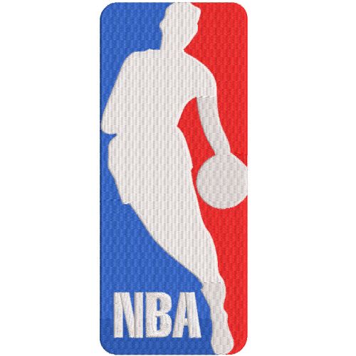 NBA  logo machine embroidery design