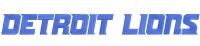 Detroit Lions Wordmark Logo 2017 embroidery design