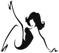 Sexy girl 2 embroidery design