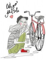 Let's go for a ride 3 embroidery design