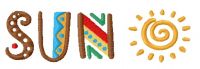 Sun 7 embroidery design