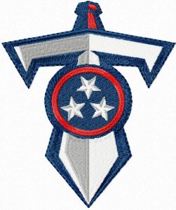 Tennessee Titans Alternate Logo embroidery design