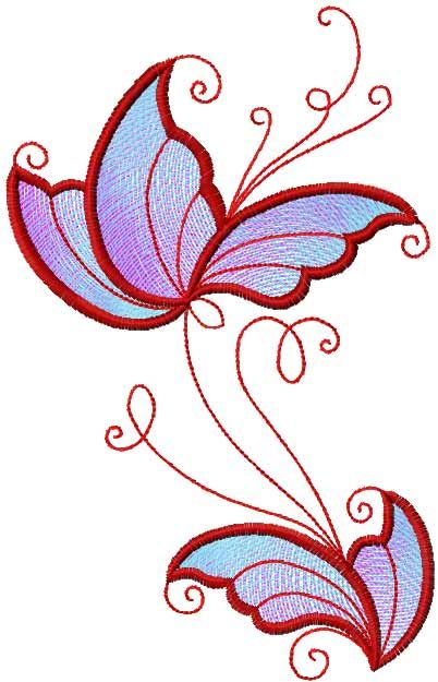 Flower free embroidery design 36