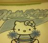 Hello Kitty Cheerleader machine embroidery design