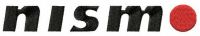 Nismo alternative logo embroidery design